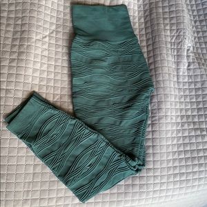 Forrest Green Seamless Phat Buddha Leggings